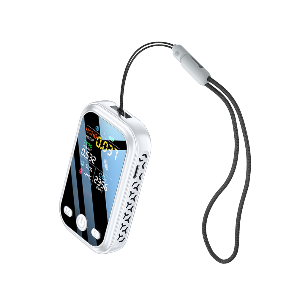 Mini Air Quality Monitor for Home Office or Travel