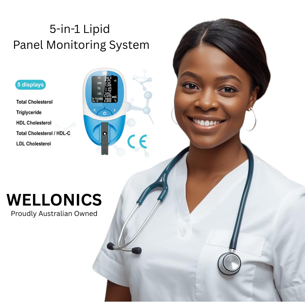Lipid Panel Portable Monitoring System for HDL/LDL/Total Cholesterol and Triglycerides