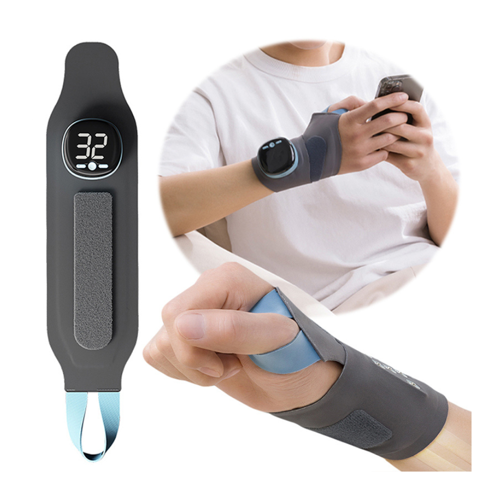 Cordless Wrist Massager and Heating Strap